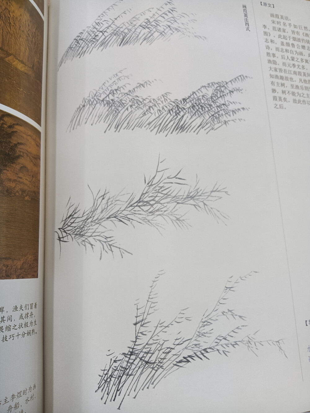 山水树石国画，芥子园