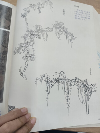 山水树石国画，芥子园