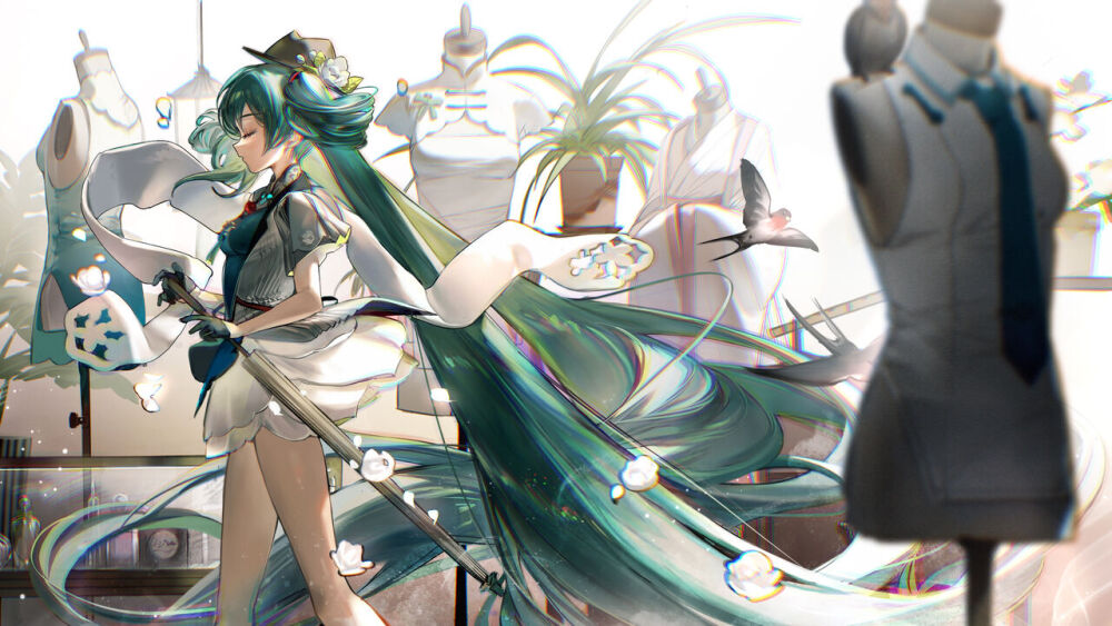 初音 樱初音 雪初音