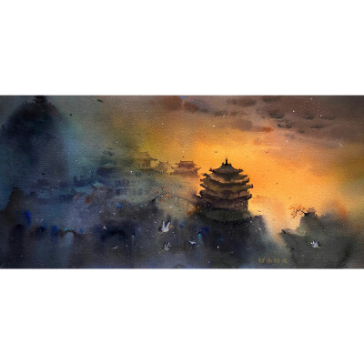 远望飞花落，难闻虫鸟鸣，落雪压寒梅，只嗅残花香。
©村南_村北
侵权删