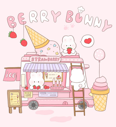 草莓兔甜品店营业中
画师：草莓兔BerryBunny