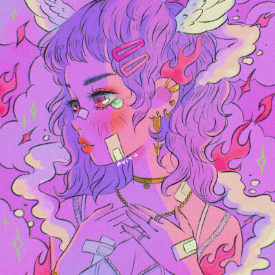 女生头像 插画
twi：pyituu