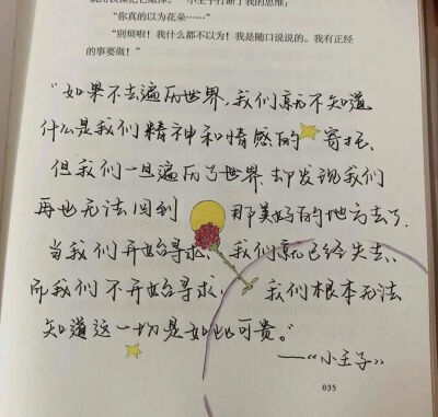 《小王子》的个性化文案，惊艳所有人