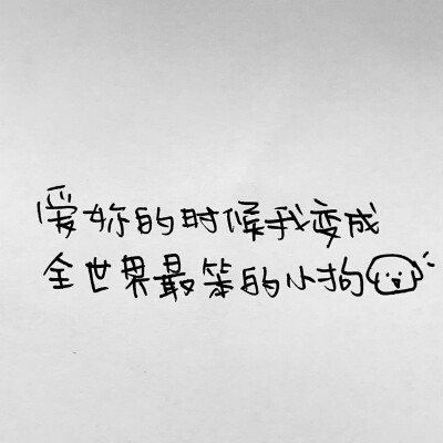 小狗文字背景图