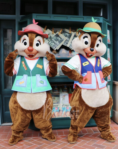 迪士尼 奇奇蒂蒂 Chip&Dale