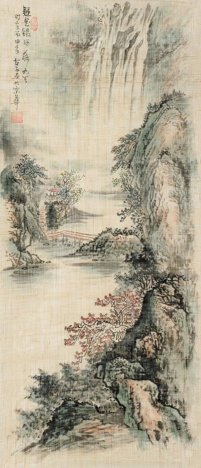 叶阿林，著名山水画家，字盛林，号古子，1958年生，义乌人。现为中央国家机关美协副主席，中央国家机关美协艺术顾问，中国科学院大学艺术中心兼职教授。中国科学院大学艺术中心兼职教授，国际一级美术师，国家一级书…