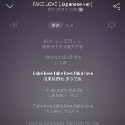 FAKE LOVE（Japanese ver.）