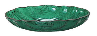 唐绿琉璃多曲长杯 正仓院