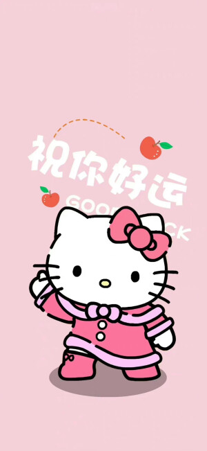 kitty祝福壁纸