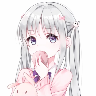 动漫女孩头/你抓得住风嘛