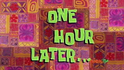 海绵宝宝转场画面～ ​​​