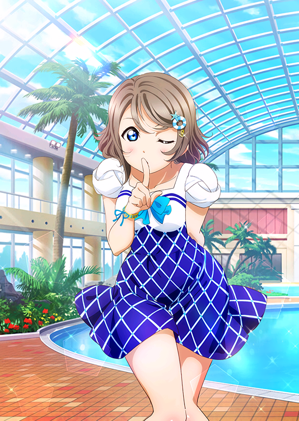 【UR】Love live sunshine！！ 卡牌去框 渡边曜