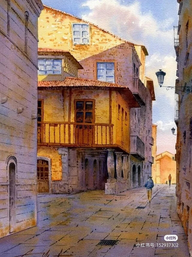 西班牙水彩画家冈萨雷斯