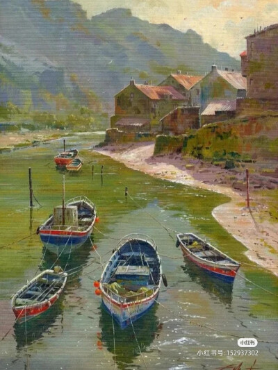 西班牙水彩画家冈萨雷斯