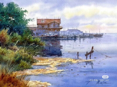 西班牙水彩画家冈萨雷斯