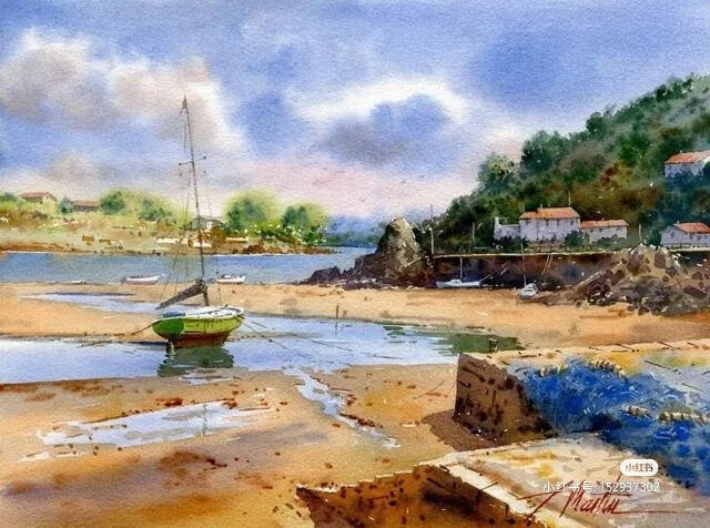 西班牙水彩画家冈萨雷斯