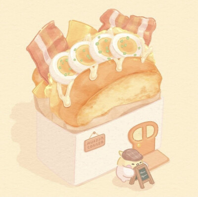 美食小店！
画师ins:muffin.corner