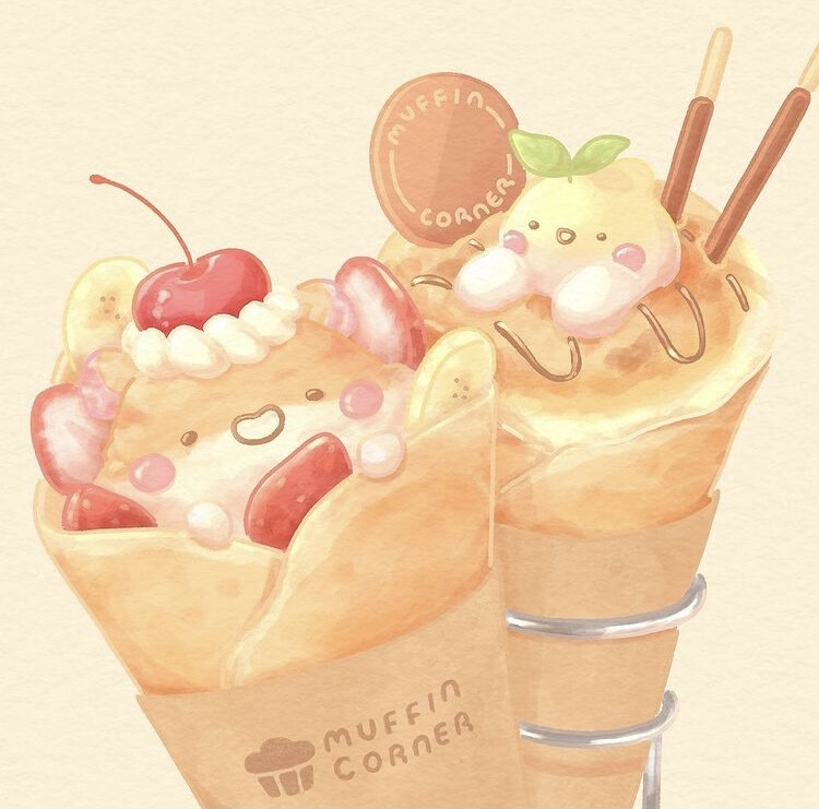 美食小店！
画师ins:muffin.corner