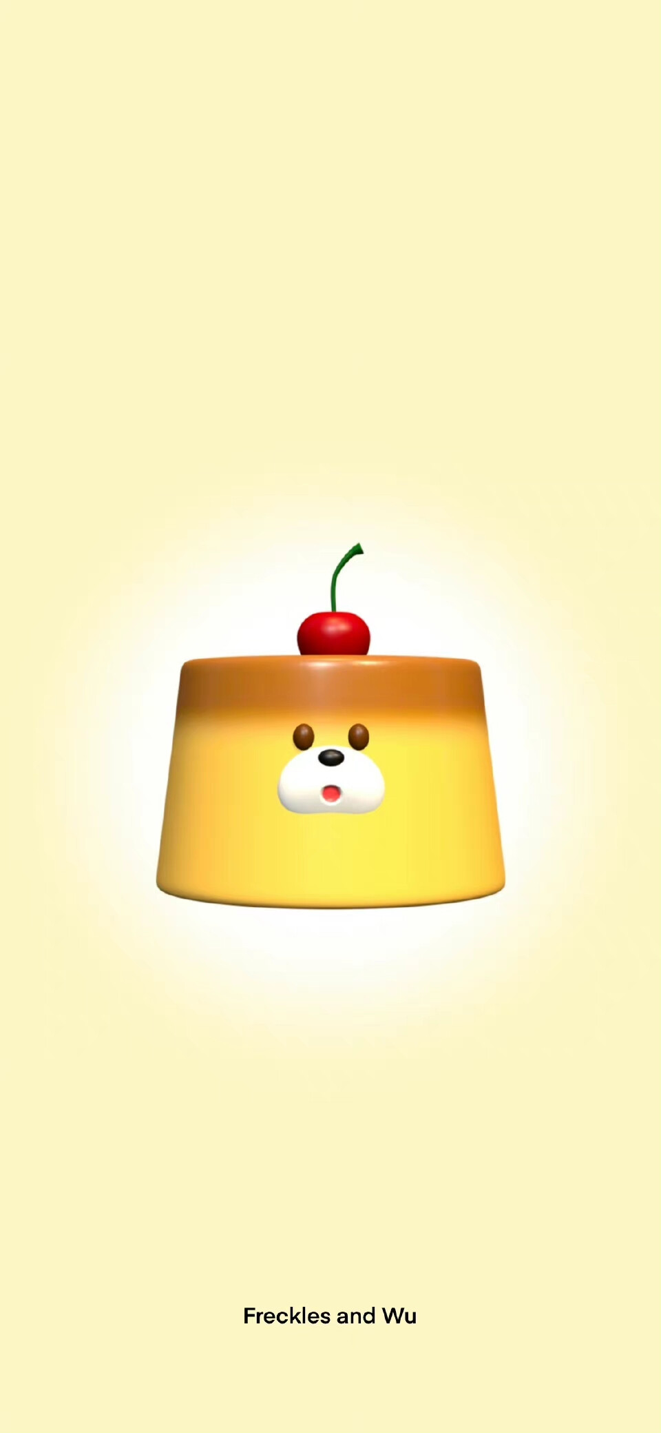 渐变黄色系3D食物壁纸
画师：雀斑与吴