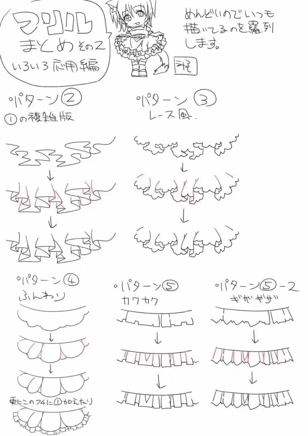 裙摆褶皱素材