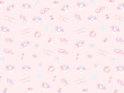 电脑壁纸 ipad壁纸 可爱 美乐蒂 三丽鸥 粉色