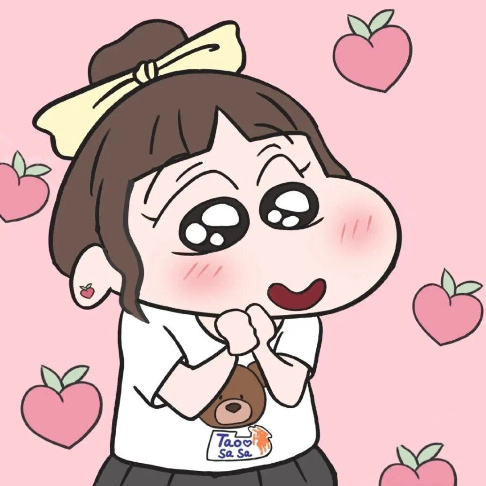 蜡笔小新可爱情侣头像