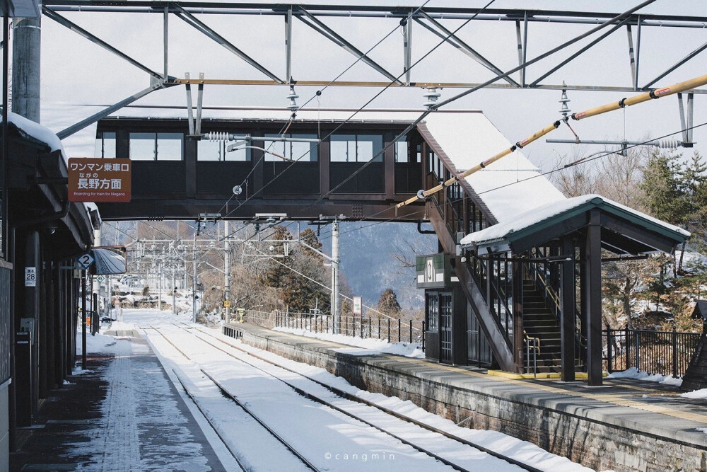 只有日本_姨捨駅