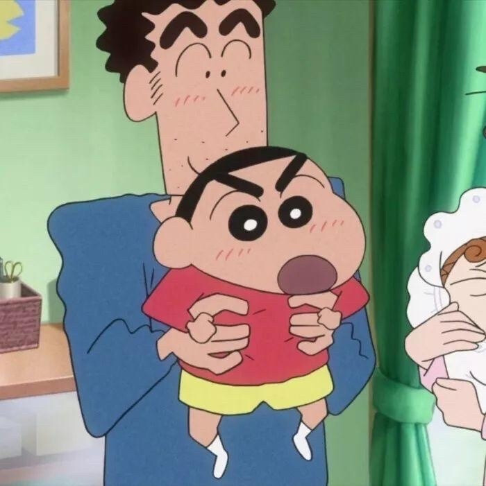 蜡笔小新情侣头像