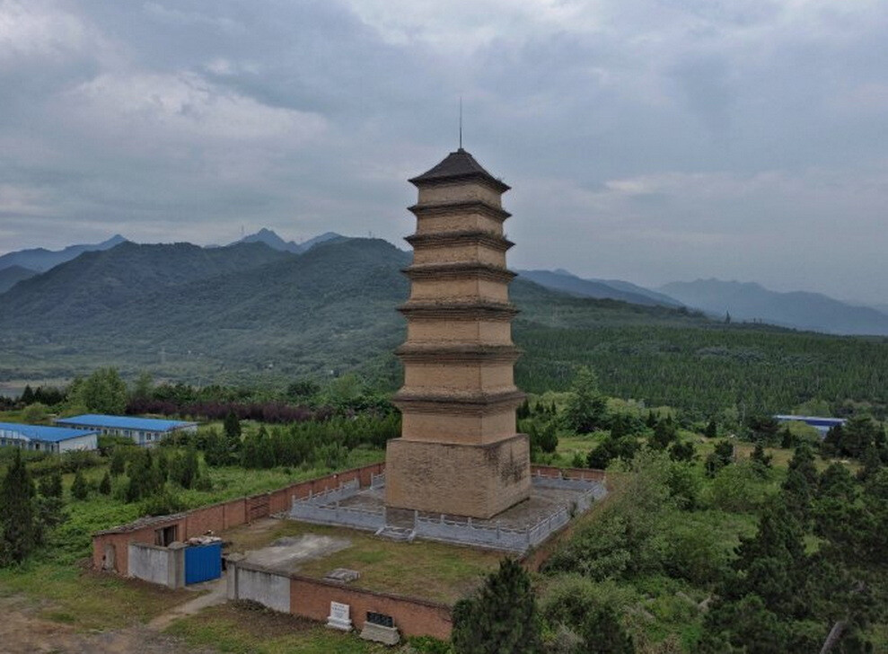 陕 盩厔 仙游寺法王塔