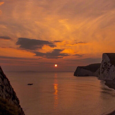 好美的夕阳