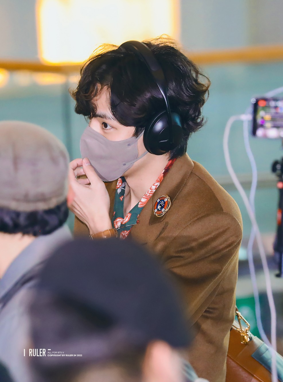 防弹少年团bts 2022格莱美行程机场图饭拍 08ruler_v