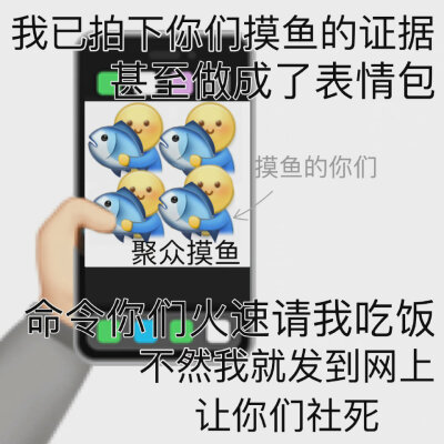 摸鱼表情包
来源：溺海选手