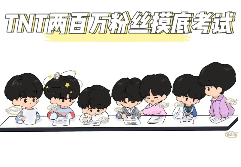 TNT时代少年团
Q版