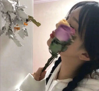 捧花女头