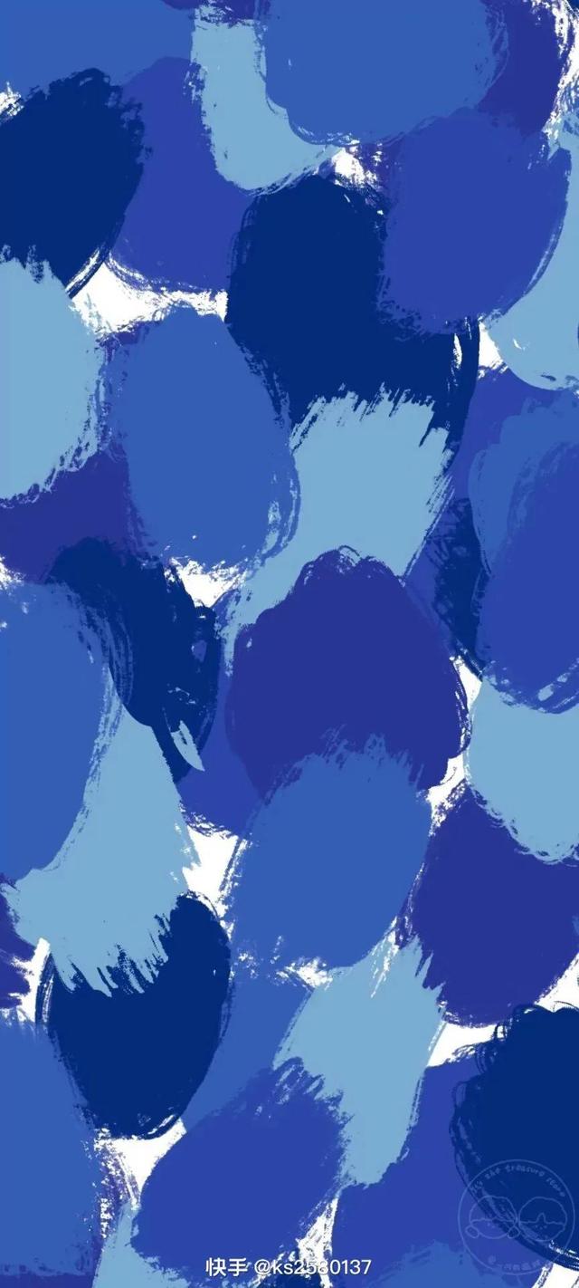 克莱因蓝壁纸渐变图片
