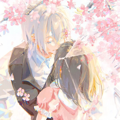 情侣头像#动漫