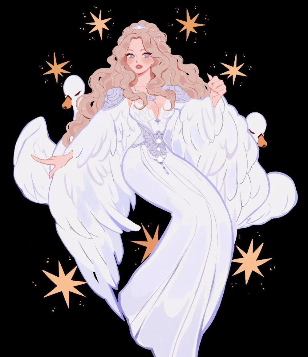 配色超好看的人物插画，
by Verónica González