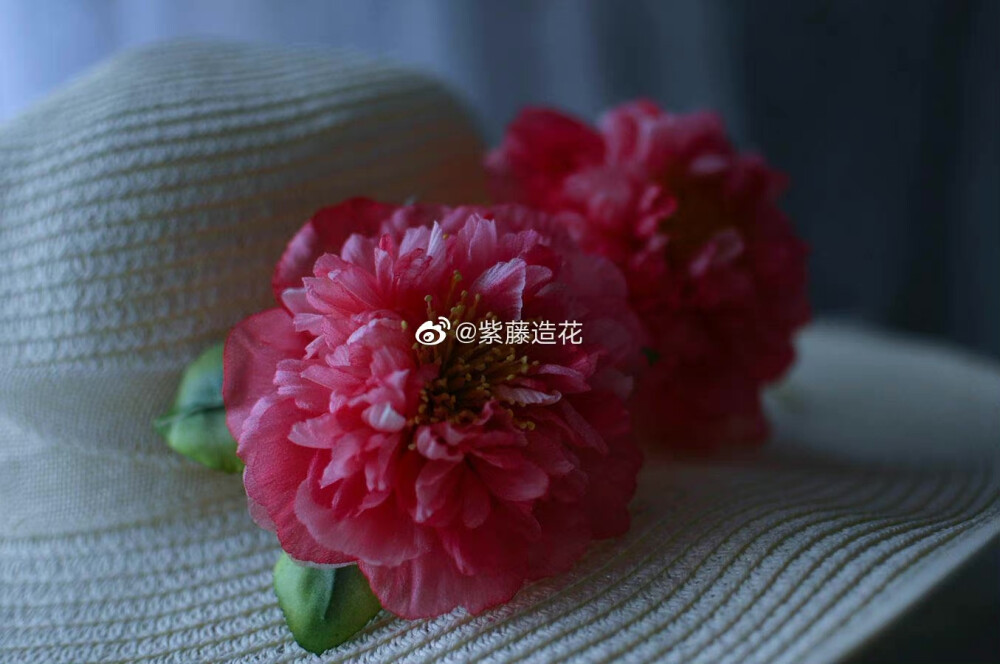 ＃手工烫花 布花造花 古风发饰，汉服发簪