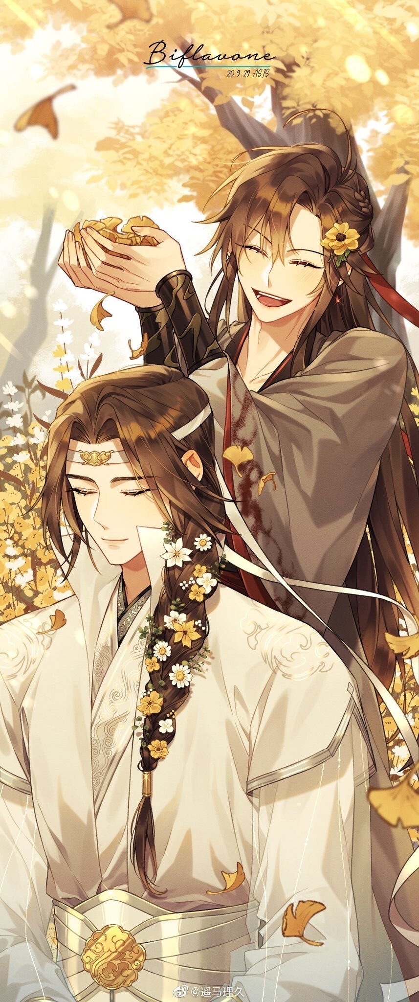 魔道祖师忘羡动漫壁纸侵权删
