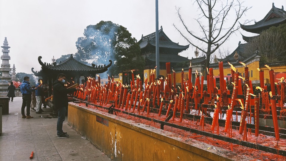 除夕重元寺祈福
2022.1.31