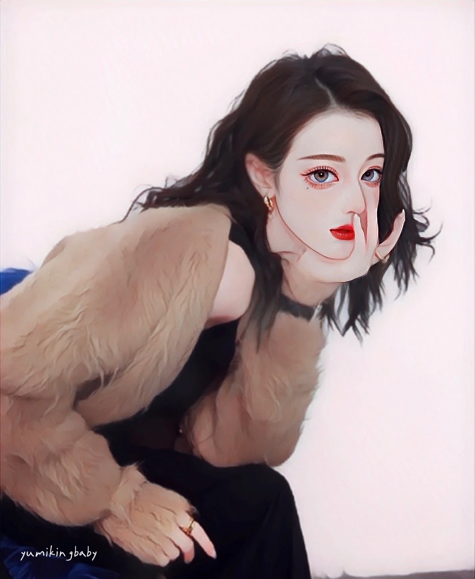 手绘迪丽热巴