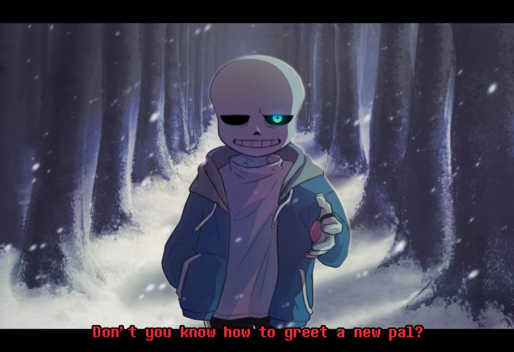 sans
传说之下
lof画师：Soya