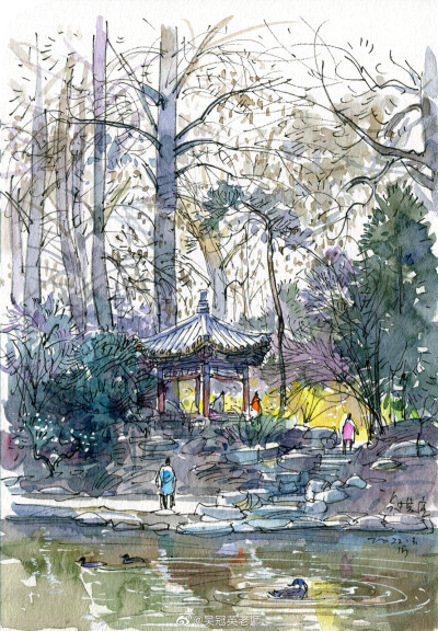 速写 by 吴冠英老师