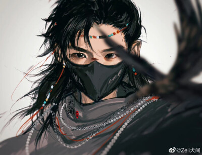 白敬亭
画师：weibo@Zeii犬间