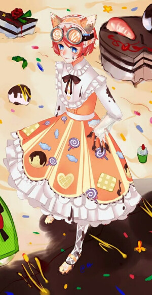 第五人格雜圖:求生者 機械師:特蕾西·列滋尼克(推理之徑奇珍時裝 糖果少女)中心向圖片
素材來源於網絡.侵刪