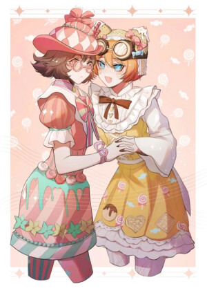 第五人格雜圖:求生者 機械師:特蕾西·列滋尼克(推理之徑奇珍時裝 糖果少女)中心向圖片
素材來源於網絡.侵刪