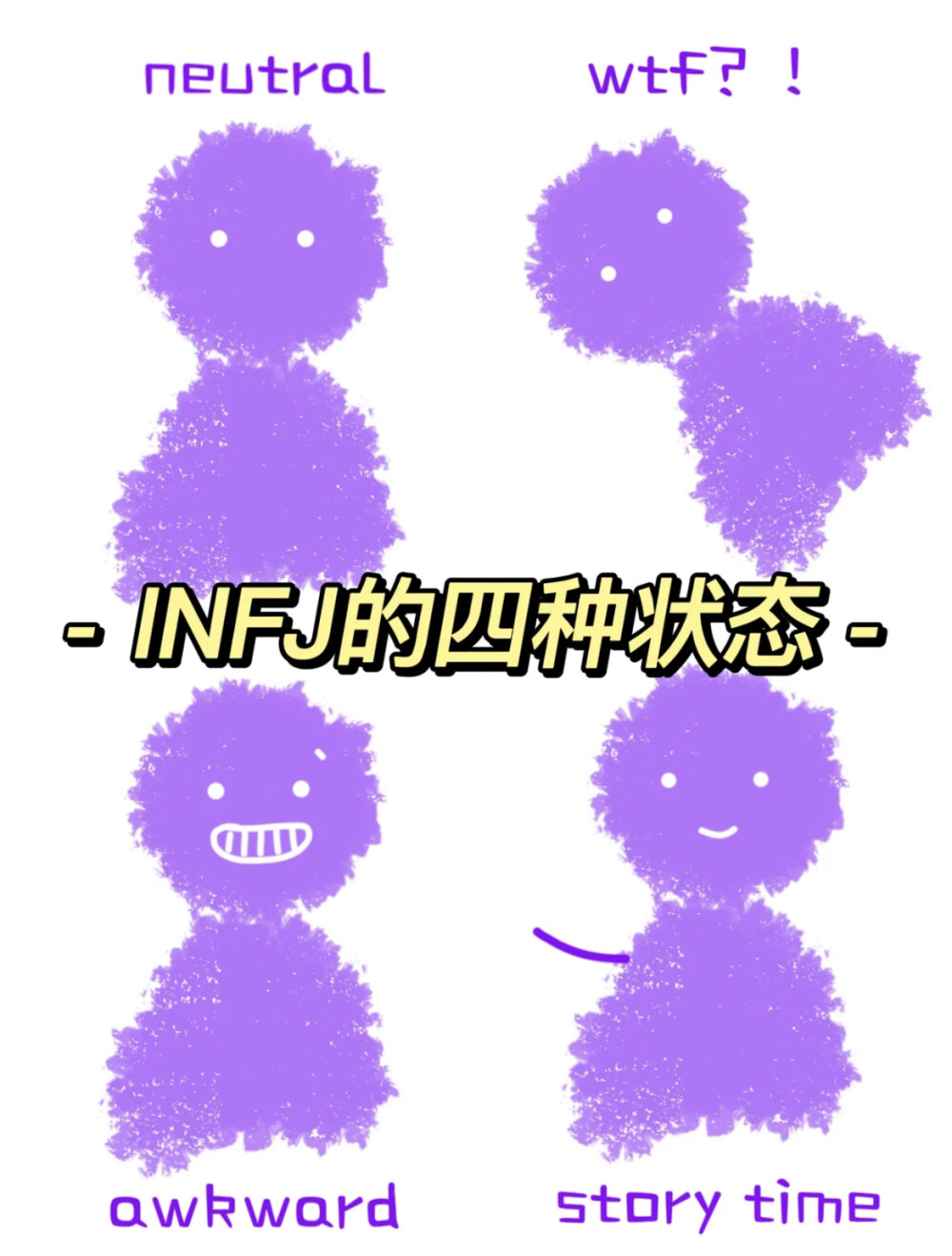 INFJ的四种状态