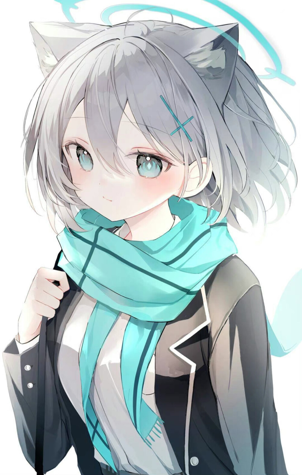 砂狼白子碧蓝档案画师damo