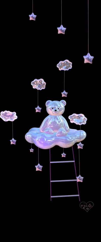 bear rain/小熊壁纸/可爱壁纸 ​​
画师@初见清欢