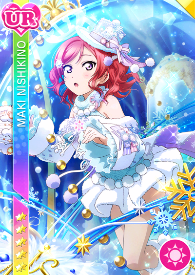 【MAKI】UR卡 Love live！冰雪篇 西木野真姬 觉醒